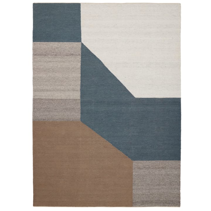 Blocchi rug  140x200 cm - sky - Linie Design