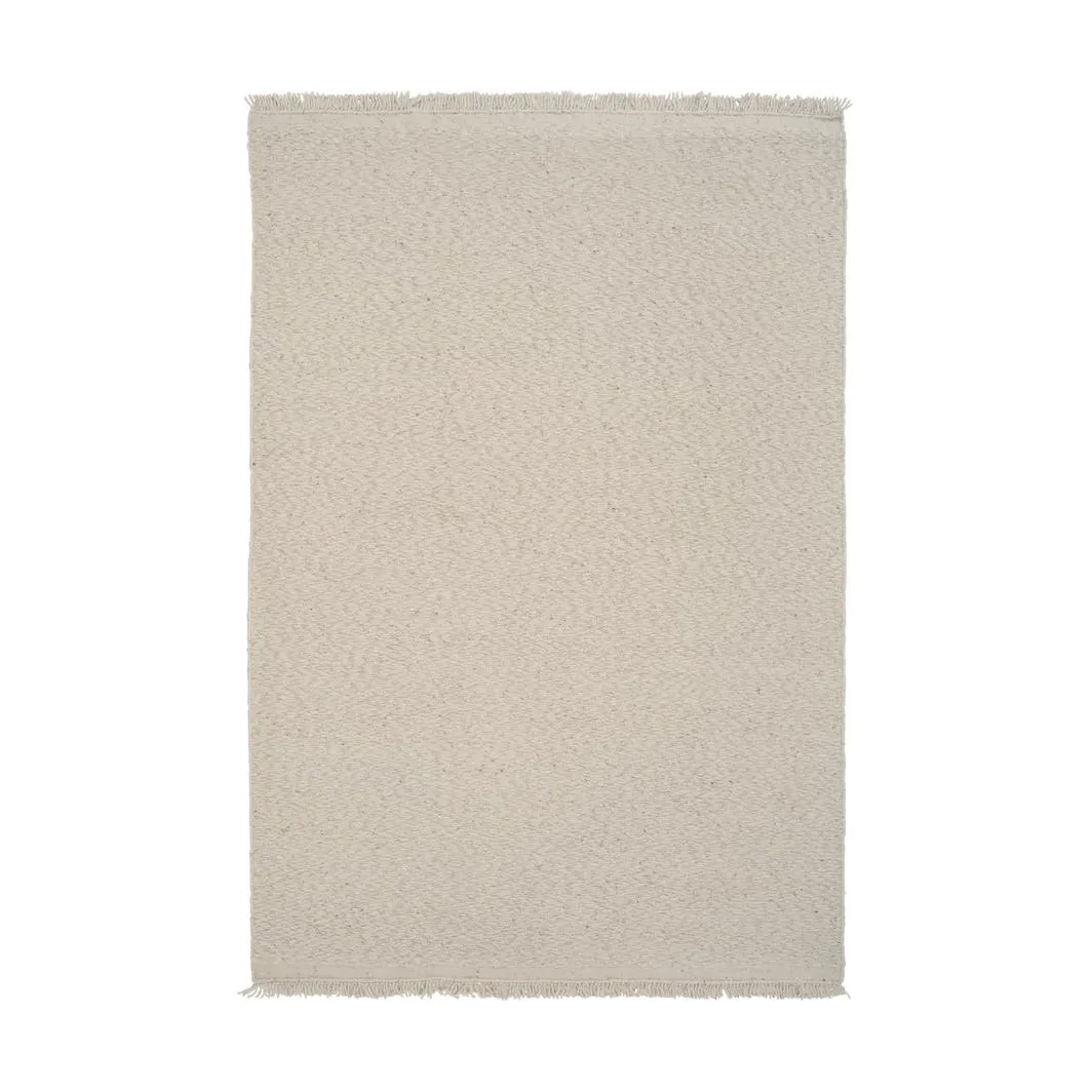 Linie Design Blonde Maze rug Beige, 170x240 cm | Scandinavian Design | Fringe & Deep pile rugs | Beige