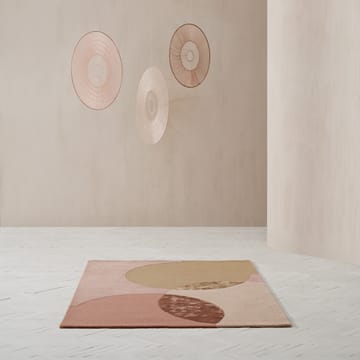 Caldera rug 140x200 cm - mustard - Linie Design