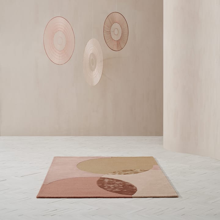 Caldera rug 200x300 cm, mustard Linie Design
