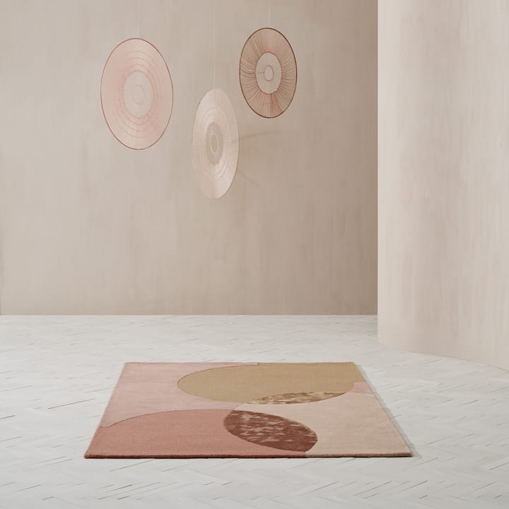 Caldera rug 200x300 cm - mustard - Linie Design