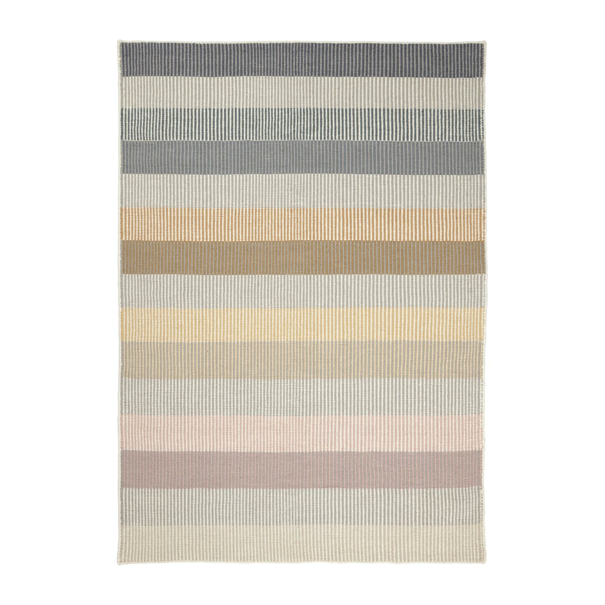 Linie Design Devise wool rug 140x200 cm Mustard | Scandinavian Design | Wool rugs | Beige