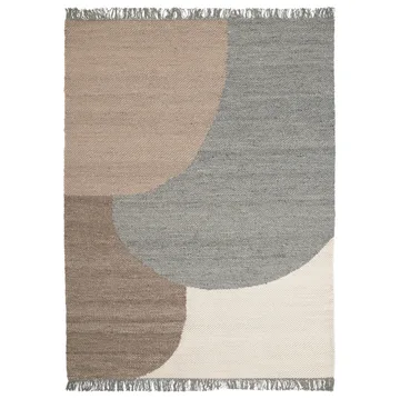 Eik wool carpet 140x200 cm - grey - Linie Design