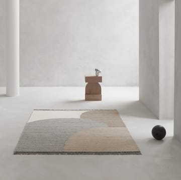 Eik wool carpet 140x200 cm - grey - Linie Design