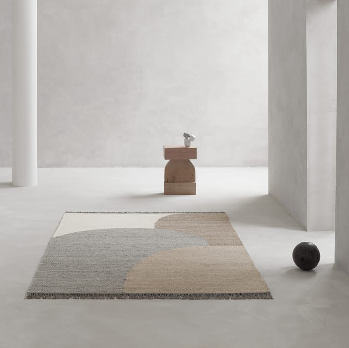 Eik wool rug 200x300 cm - Grey - Linie Design