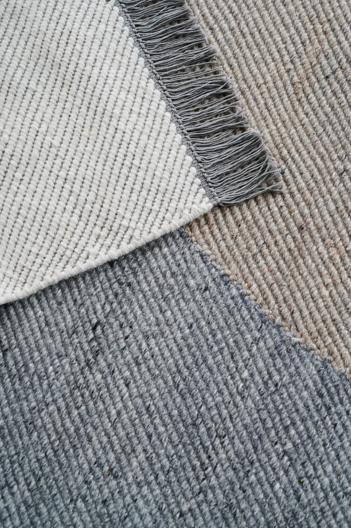 Eik wool rug 200x300 cm - Grey - Linie Design