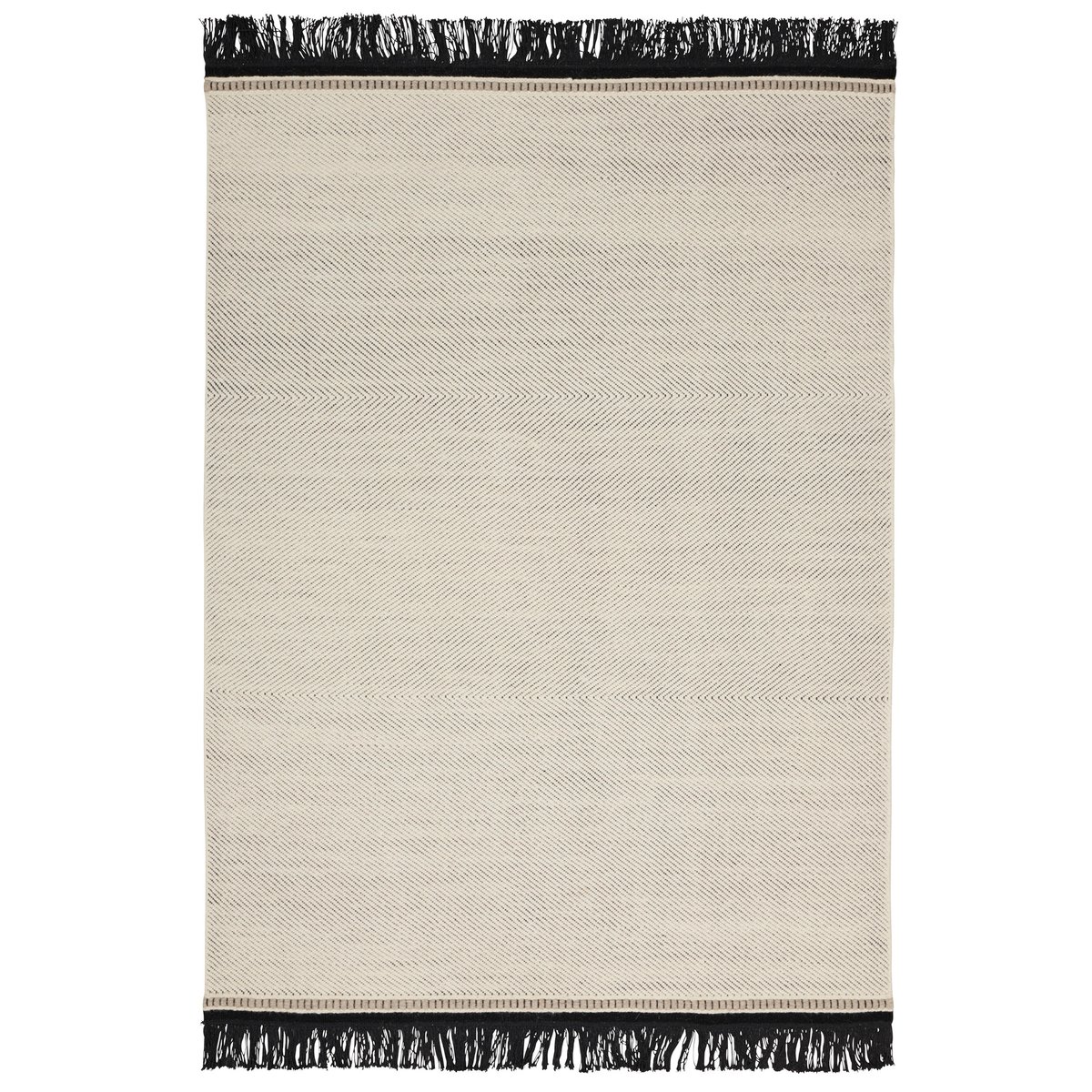 Linie Design Fenja wool carpet 140x200 cm white | Scandinavian Design | Wool rugs | White