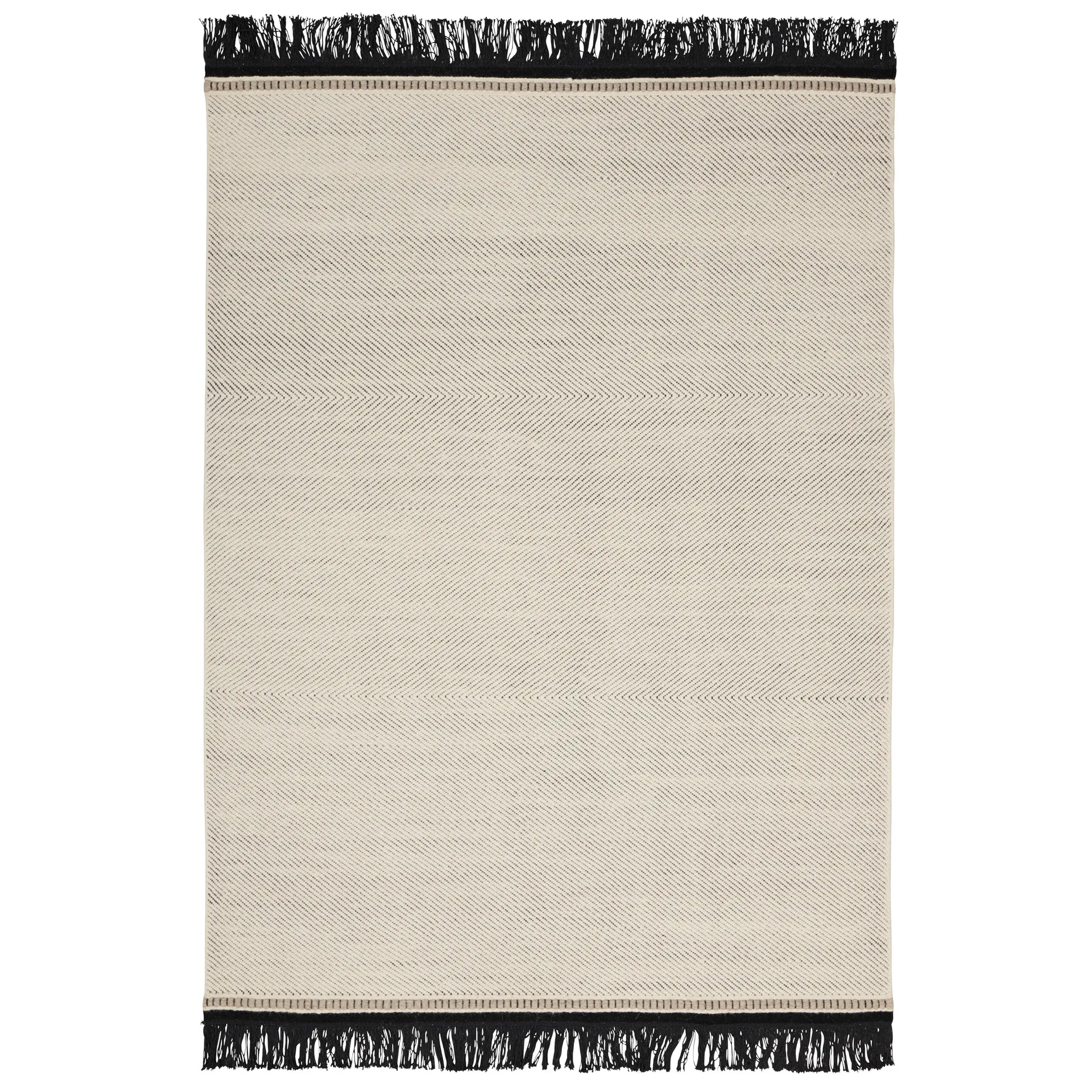 Fenja wool carpet 170x240 cm, white Linie Design