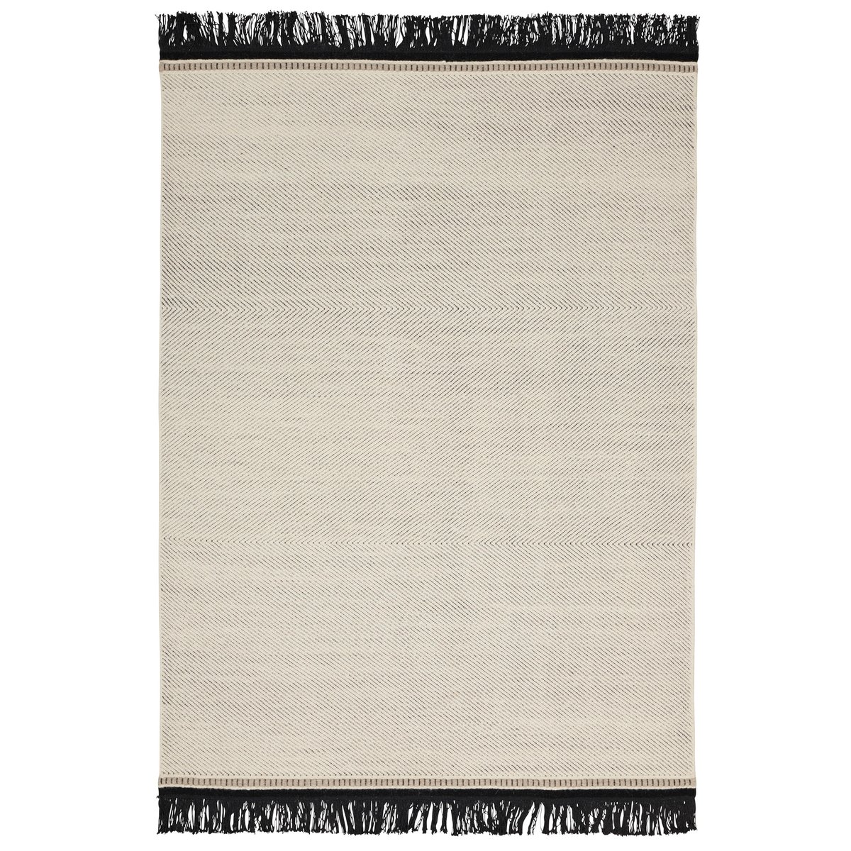 Linie Design Fenja wool carpet 170x240 cm white | Scandinavian Design | Wool rugs | White