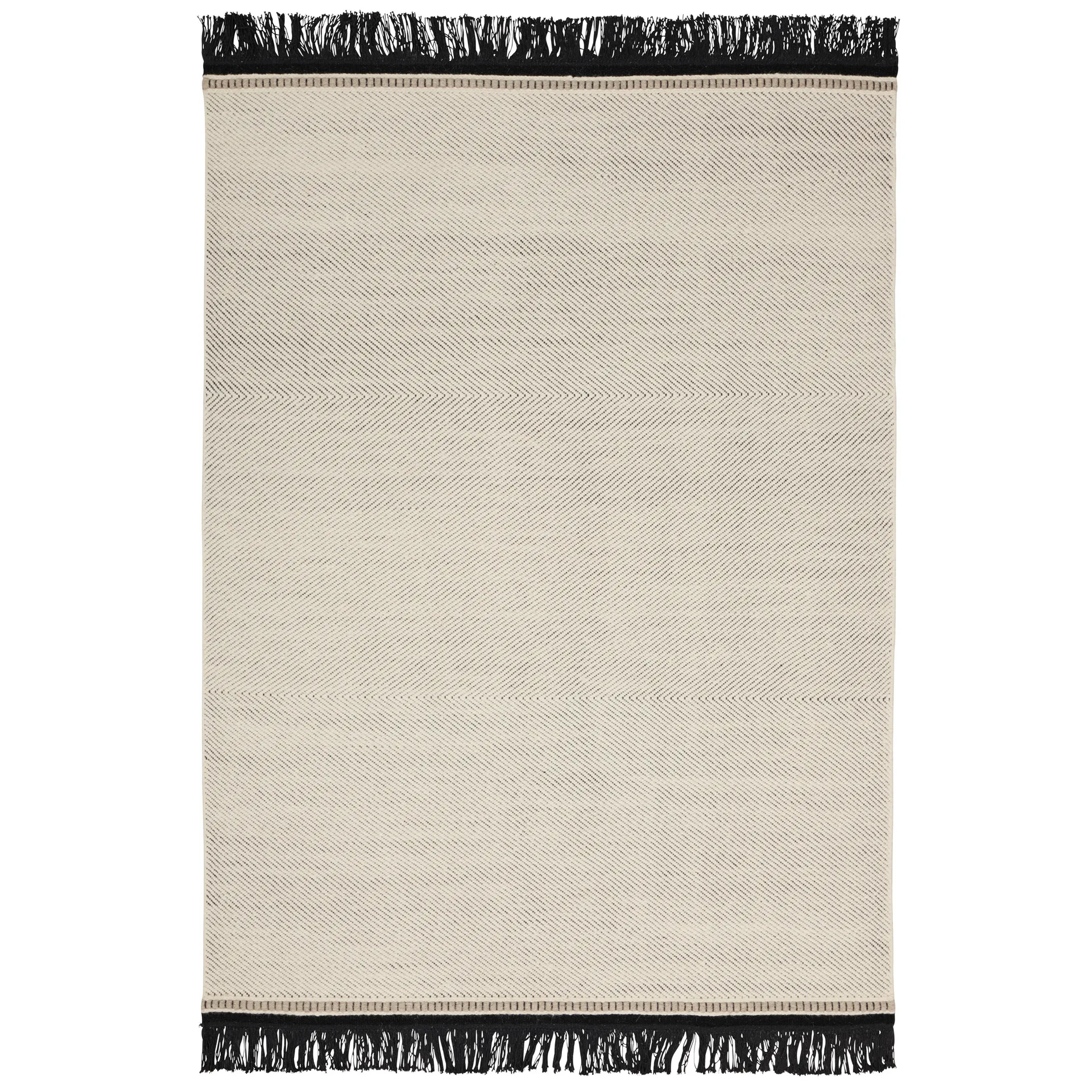 Fenja wool carpet 250x350 cm, white Linie Design
