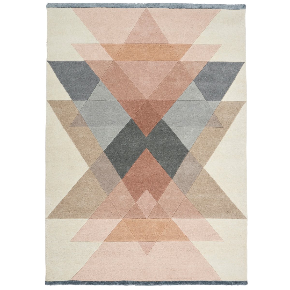 Linie Design Freya rug 200x300 cm powder | Scandinavian Design | Wool rugs | Pink