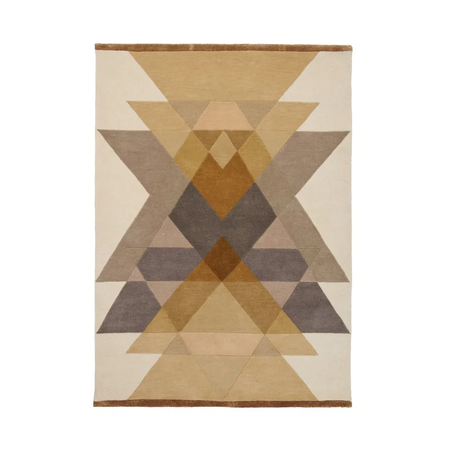 Freya rug 250x350 cm, Mustard Linie Design