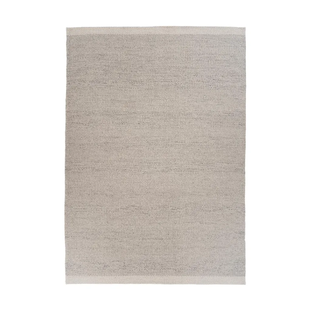 Linie Design Frode wool rug Marble, 140x200 cm | Scandinavian Design | Fringe & Deep pile rugs | Grey