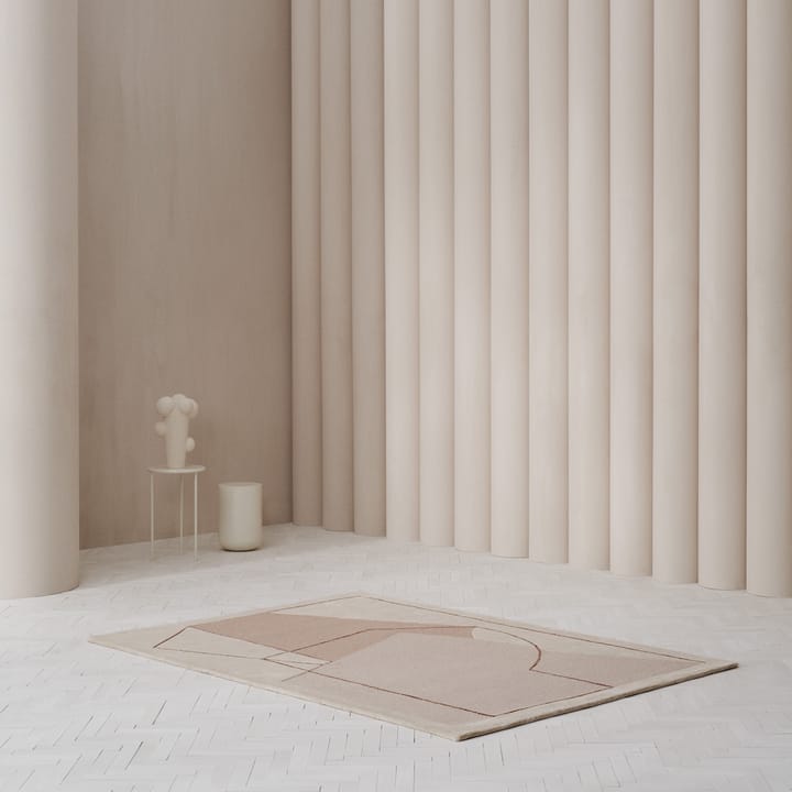 Furbo rug 140x200 cm - rose - Linie Design