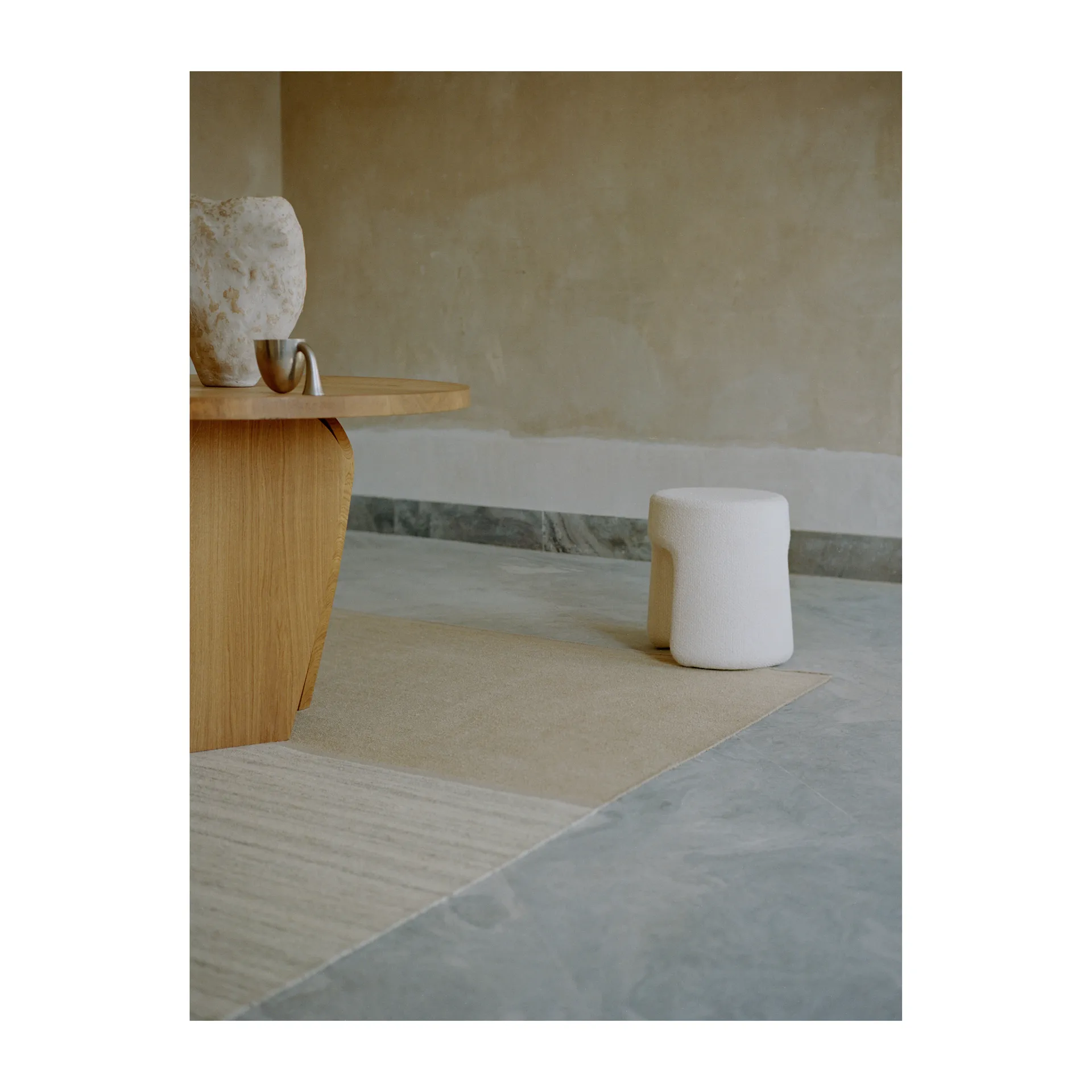 Future Seeds rug 250x350 cm, Beige Linie Design