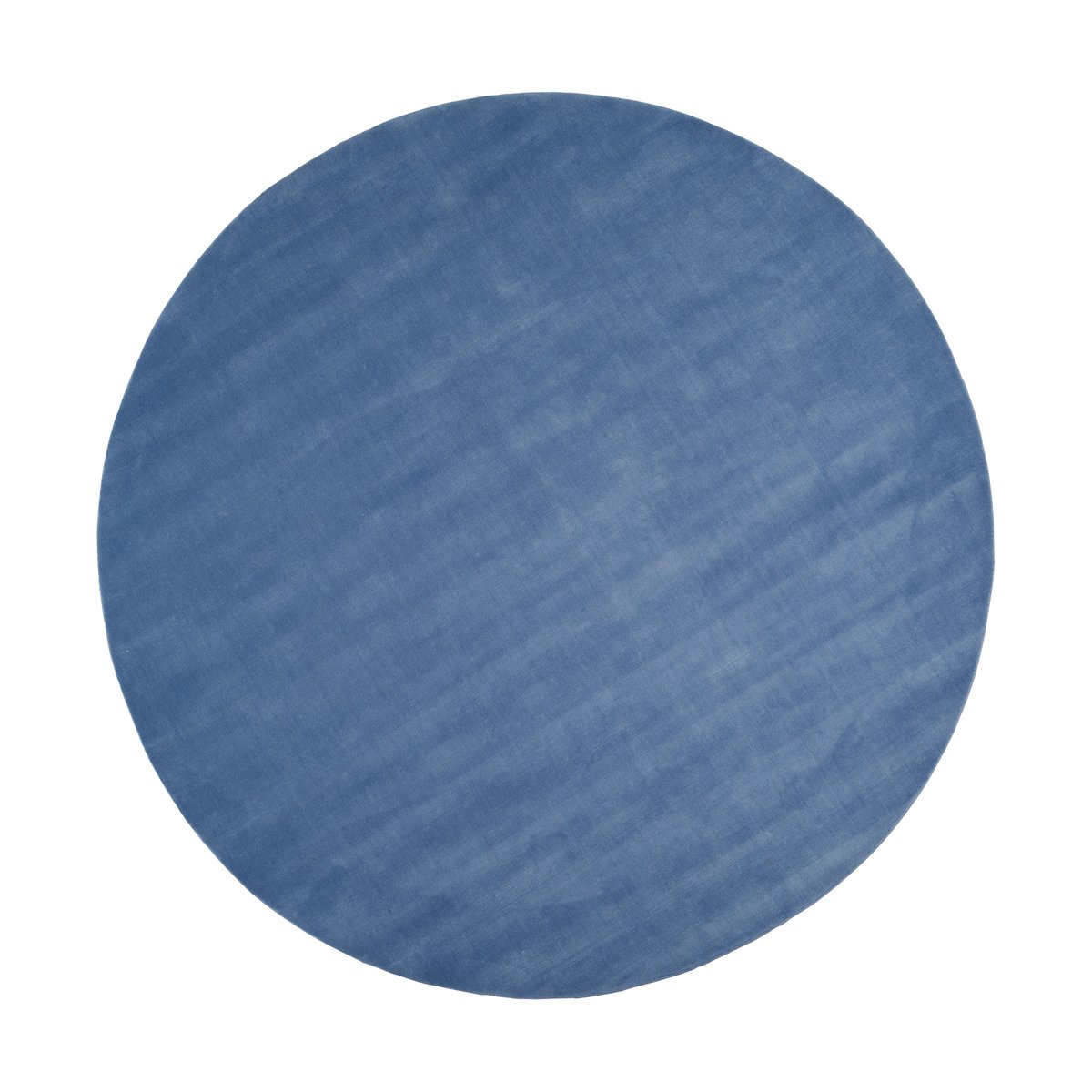 Linie Design Halo Cloud wool carpet Blue, o300 cm | Scandinavian Design | Wool rugs | Blue