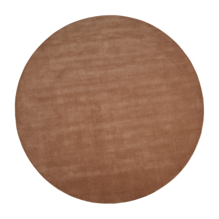 Halo Cloud wool carpet round Ø250 cm - Amber - Linie Design