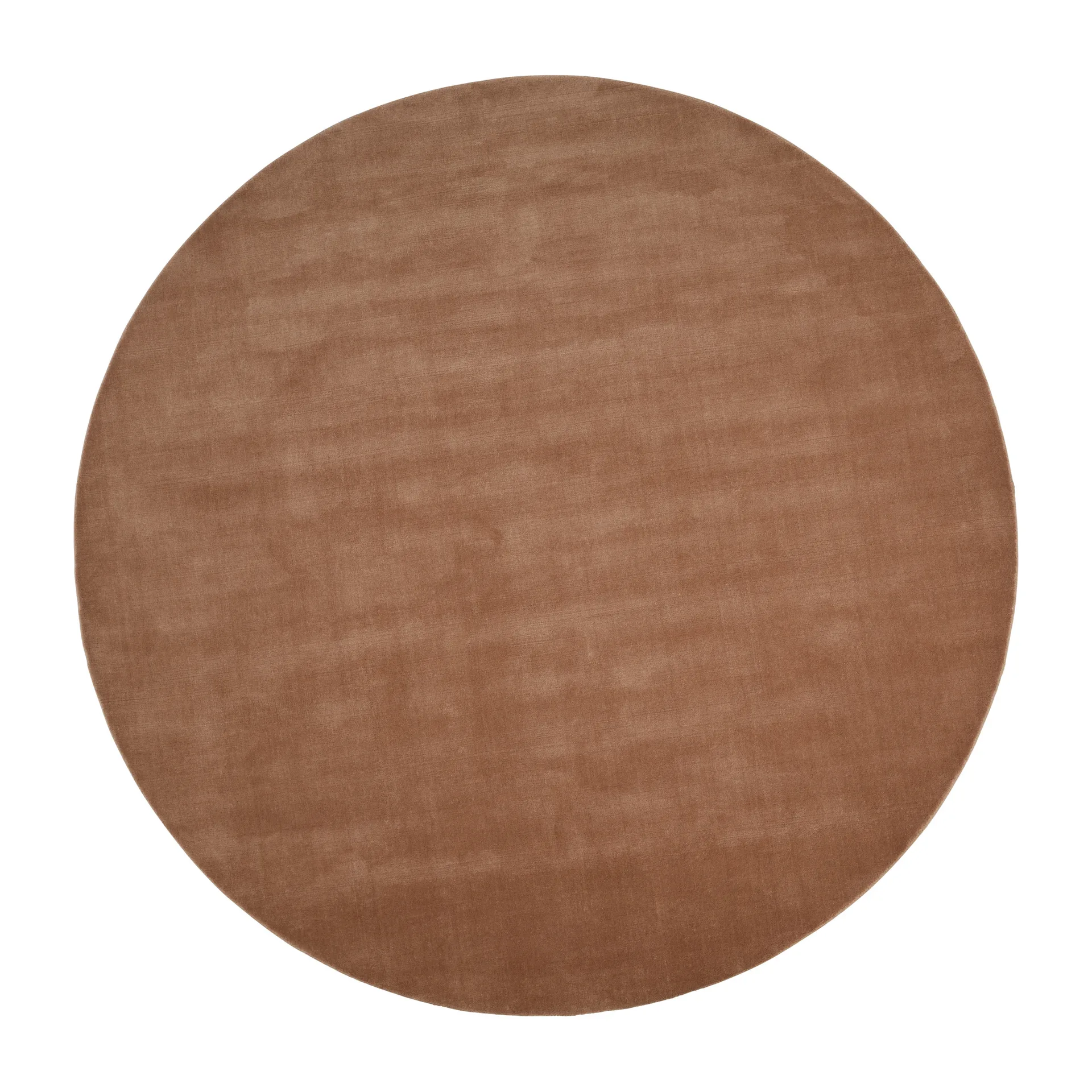 Halo Cloud wool carpet round, Amber, Ø250 cm Linie Design
