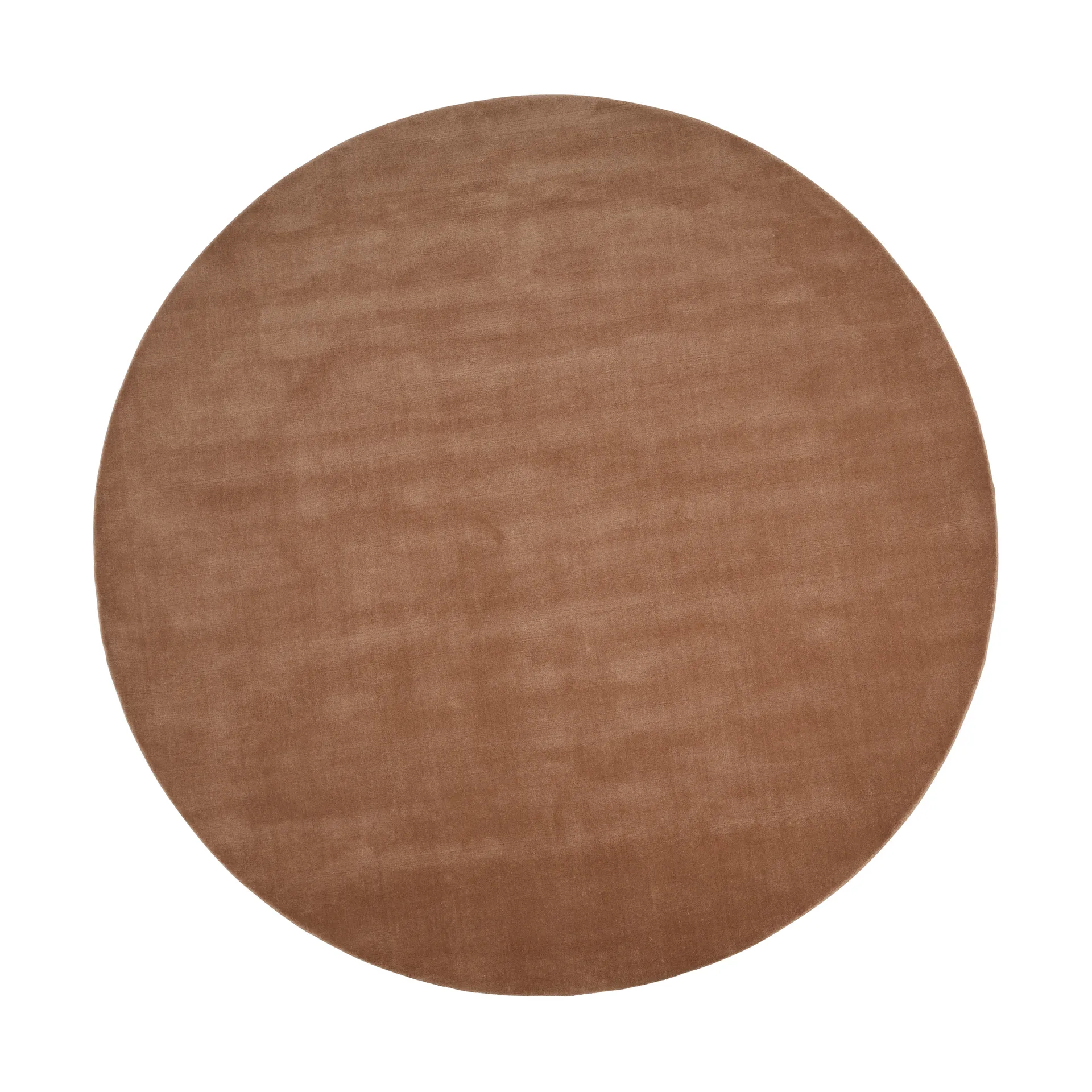 Halo Cloud wool carpet round, Amber, Ø300 cm Linie Design