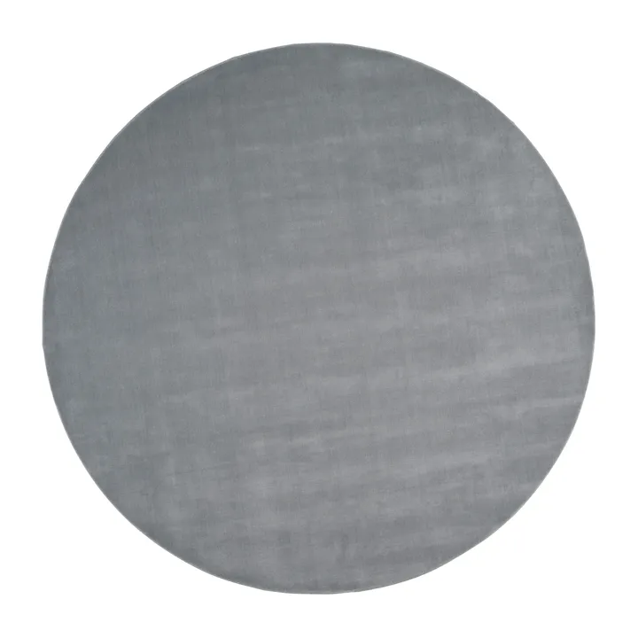 Halo Cloud wool carpet round - Ocean, Ø250 cm - Linie Design