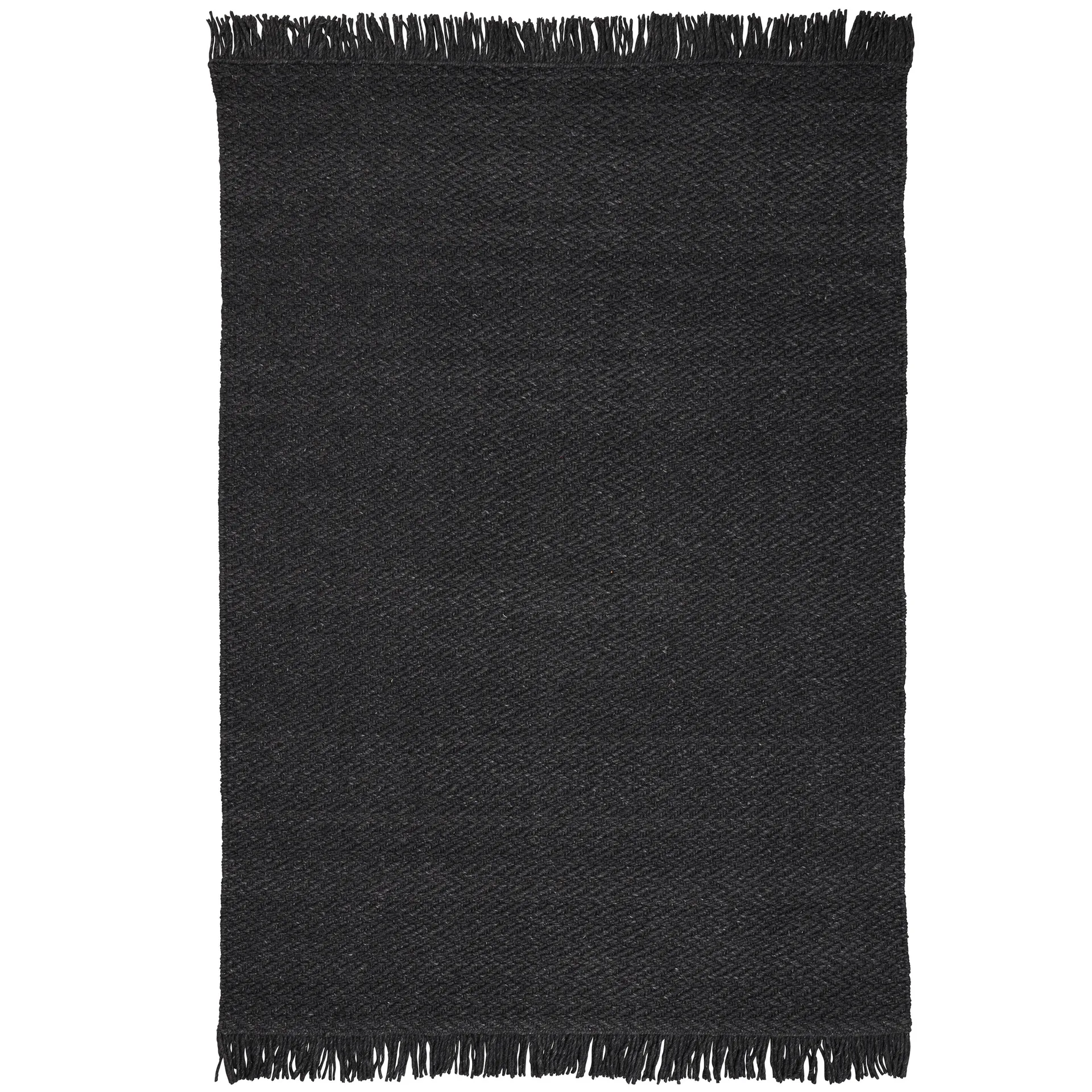 Idun rug 140x200 cm, Charcoal Linie Design
