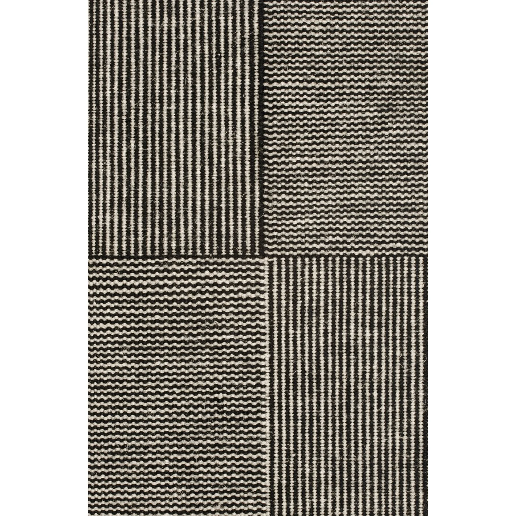 Kent wool carpet 250x300 cm, black Linie Design