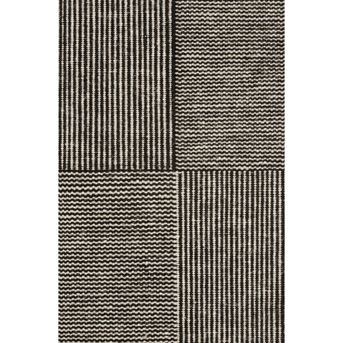 Linie Design Kent wool carpet 250x300 cm black | Scandinavian Design | Wool rugs | Black
