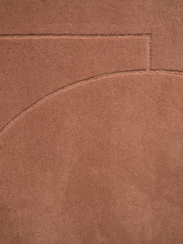 Lineal Poem wool carpet - Amber. 140x200 cm - Linie Design