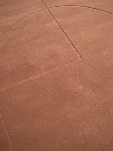 Lineal Poem wool carpet - Amber. 140x200 cm - Linie Design