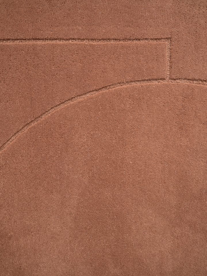 Lineal Poem wool carpet - Amber. 250x350 cm - Linie Design