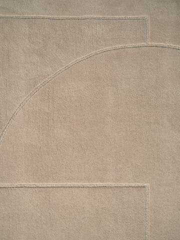 Lineal Poem wool carpet - Beige. 170x240 cm - Linie Design
