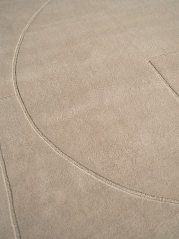 Lineal Poem wool carpet - Beige. 170x240 cm - Linie Design