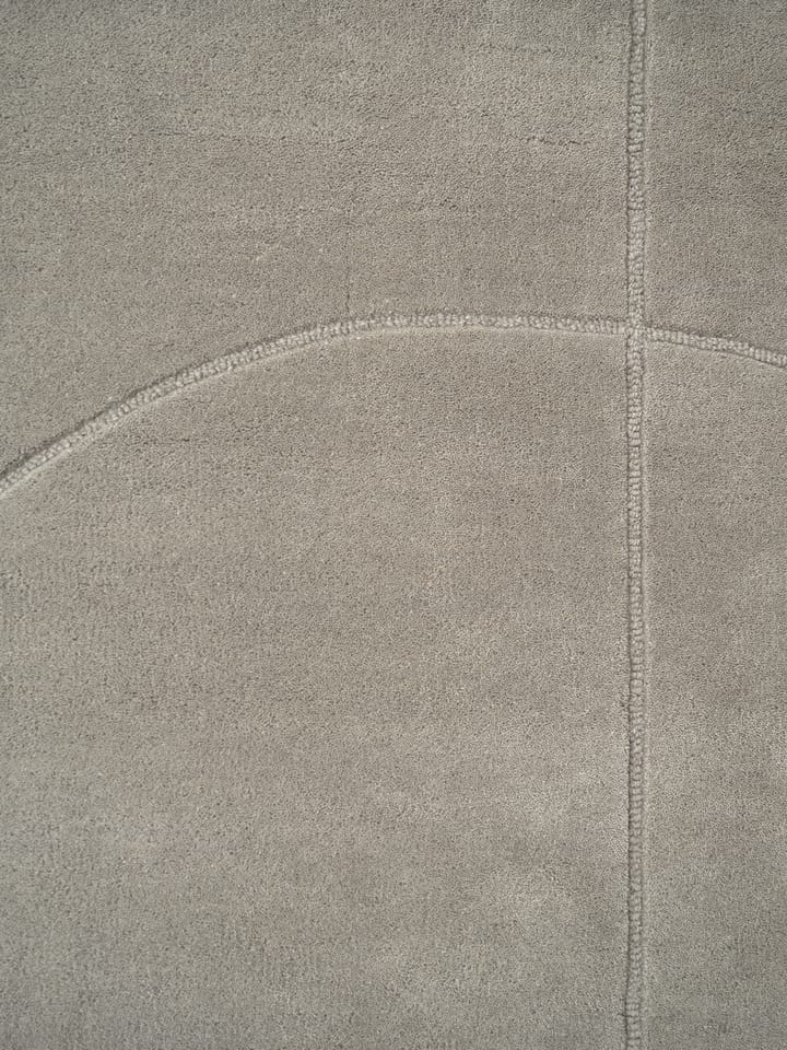 Lineal Poem wool carpet - Grey. 170x240 cm - Linie Design