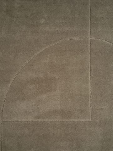 Lineal Poem wool carpet - Moss. 200x300 cm - Linie Design