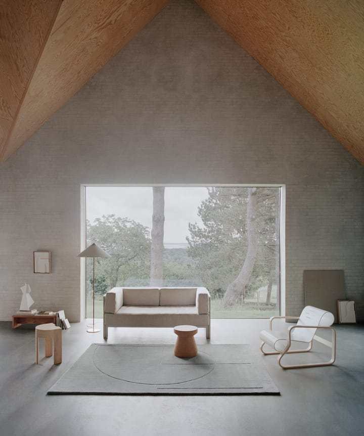 Lineal Poem wool carpet, Moss. 200x300 cm Linie Design