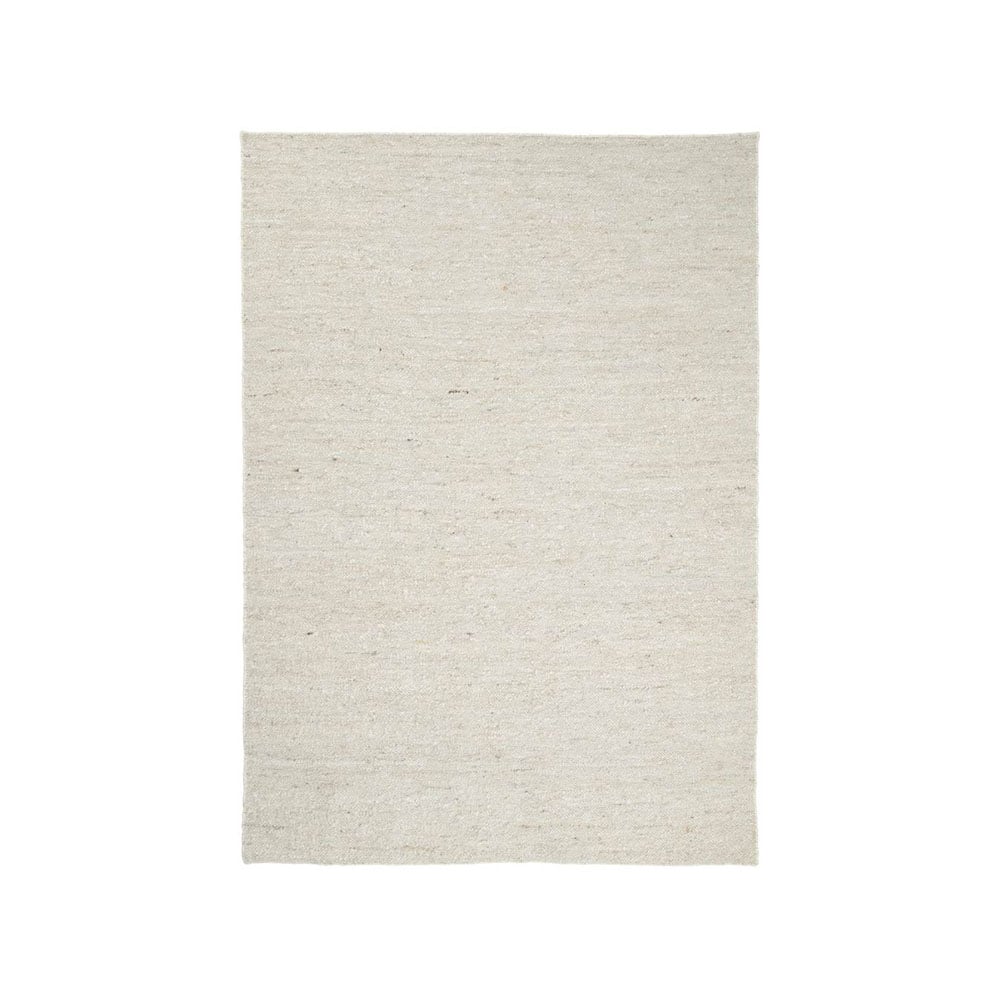 Linie Design Logmar rug Ivory, 140x200 cm | Scandinavian Design | Wool rugs | White