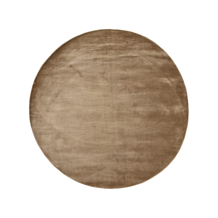 Lucens rug round - Mustard - Linie Design