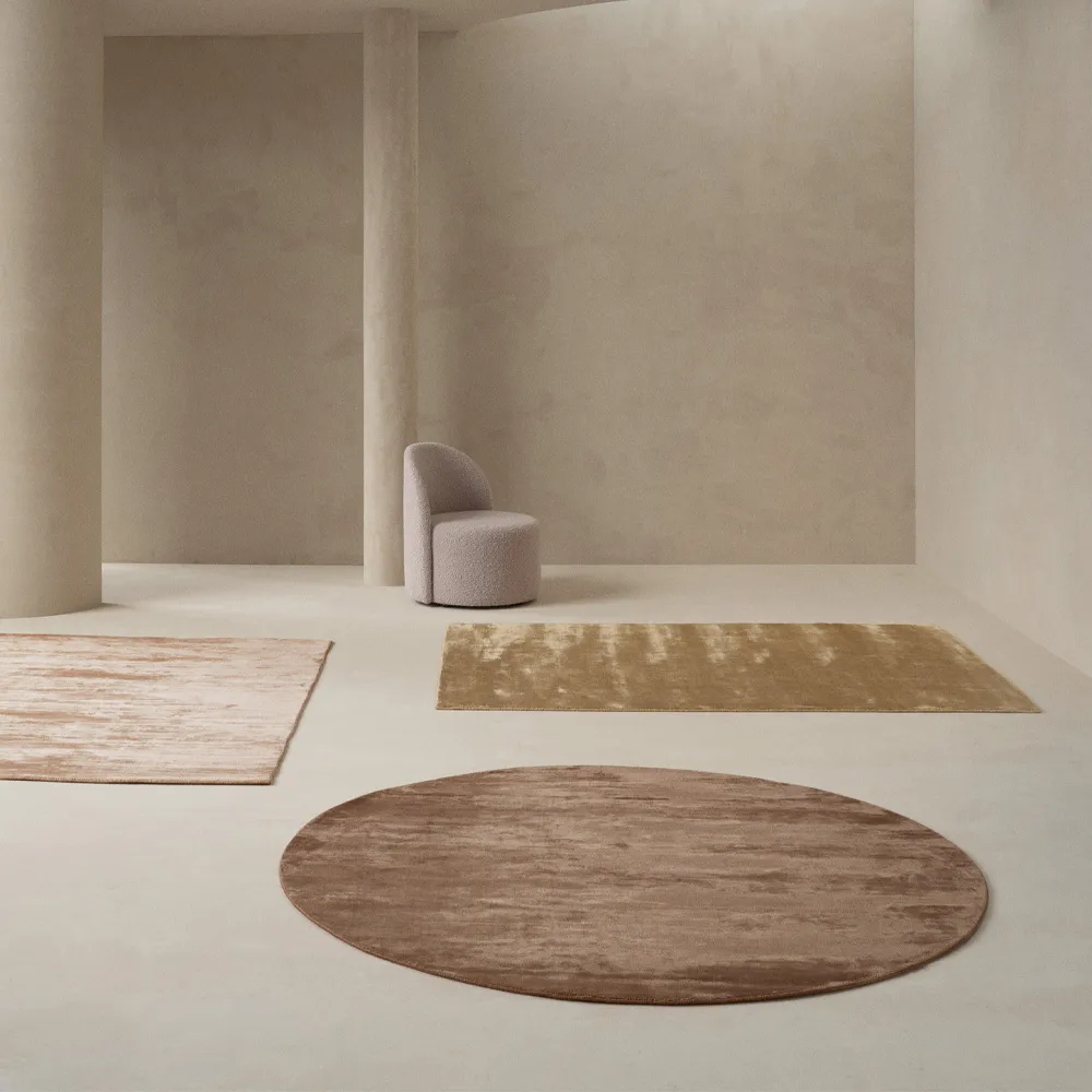 Lucens rug round, Steel Linie Design