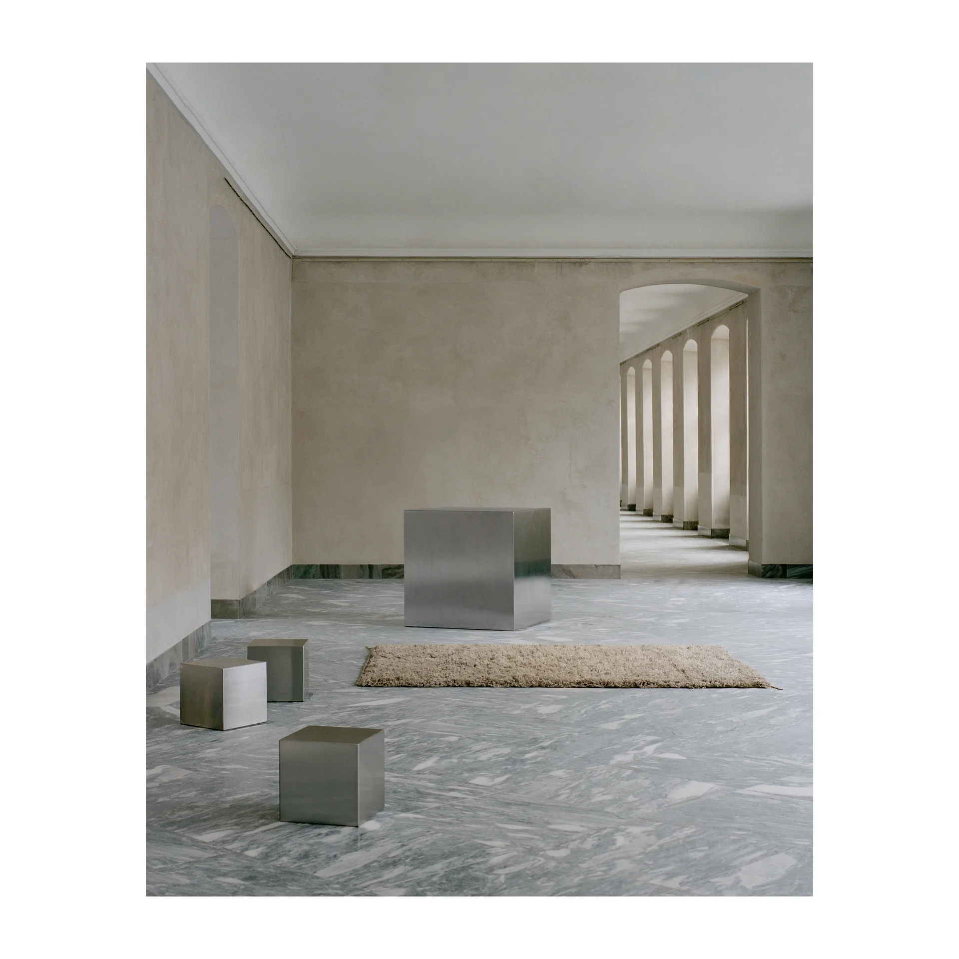 Luminary Sun rug 170x240 cm, Natural Linie Design