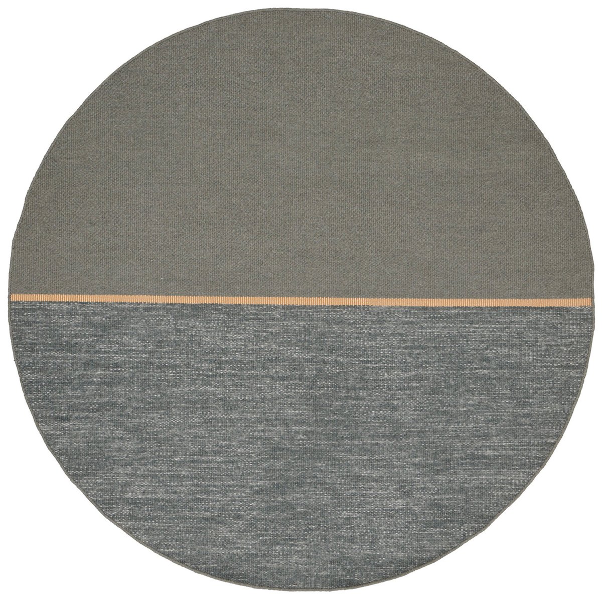 Linie Design Magnetize rug o250 cm Green | Scandinavian Design | Round rugs | Green