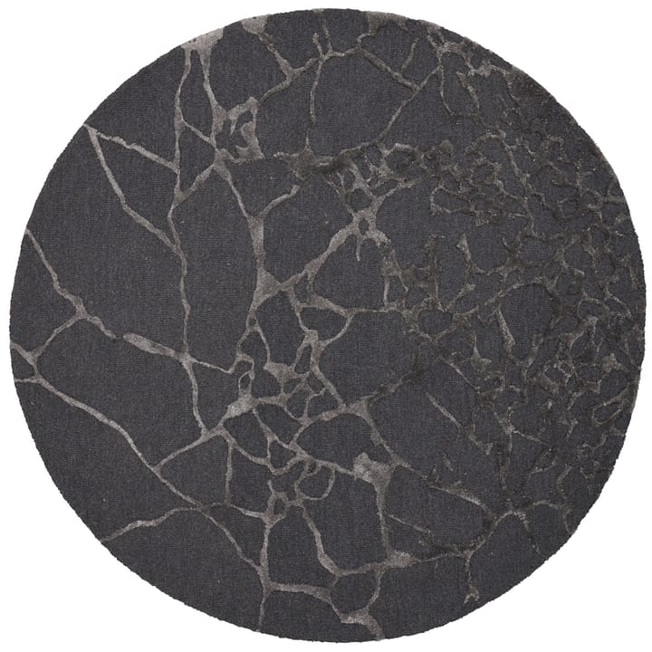 Marmo rug Ø250 cm, Charcoal Linie Design