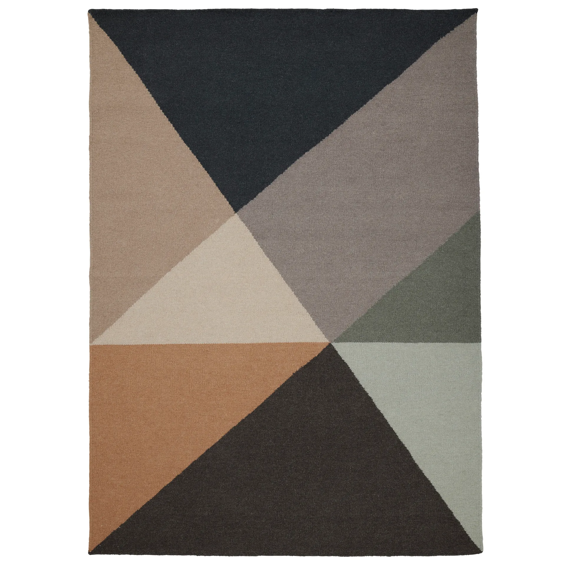 Metri wool carpet 200x300 cm, earth Linie Design
