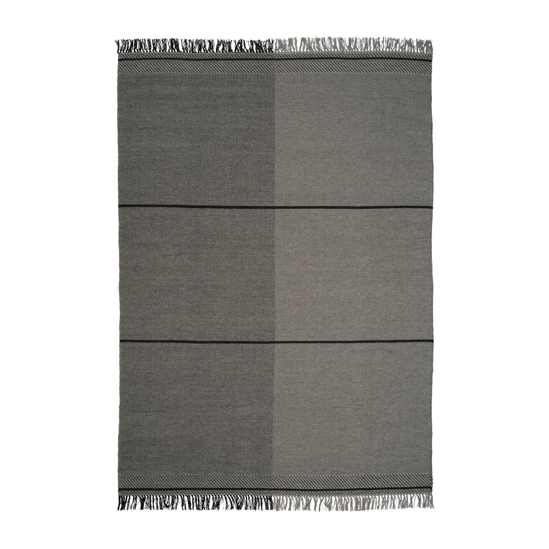 Mindful Soul wool carpet 170x240 cm, Stone-grey Linie Design