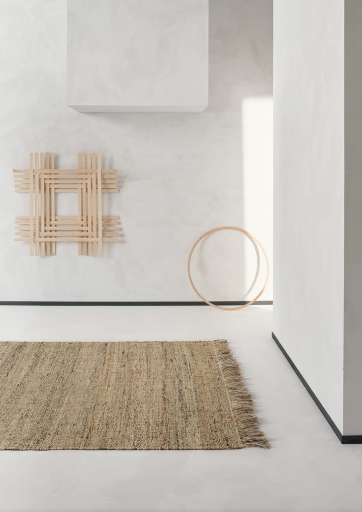 Nessa jute rug 170x240 cm, Natural Linie Design