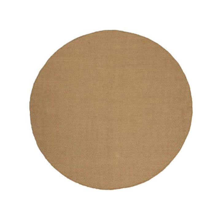 Oksa rug round - Mustard, 250 cm - Linie Design