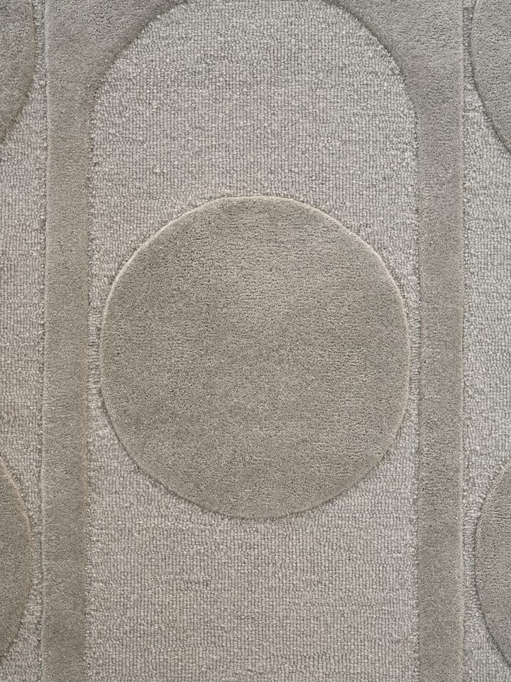 Orb Alliance wool carpet, Grey. 140x200 cm Linie Design