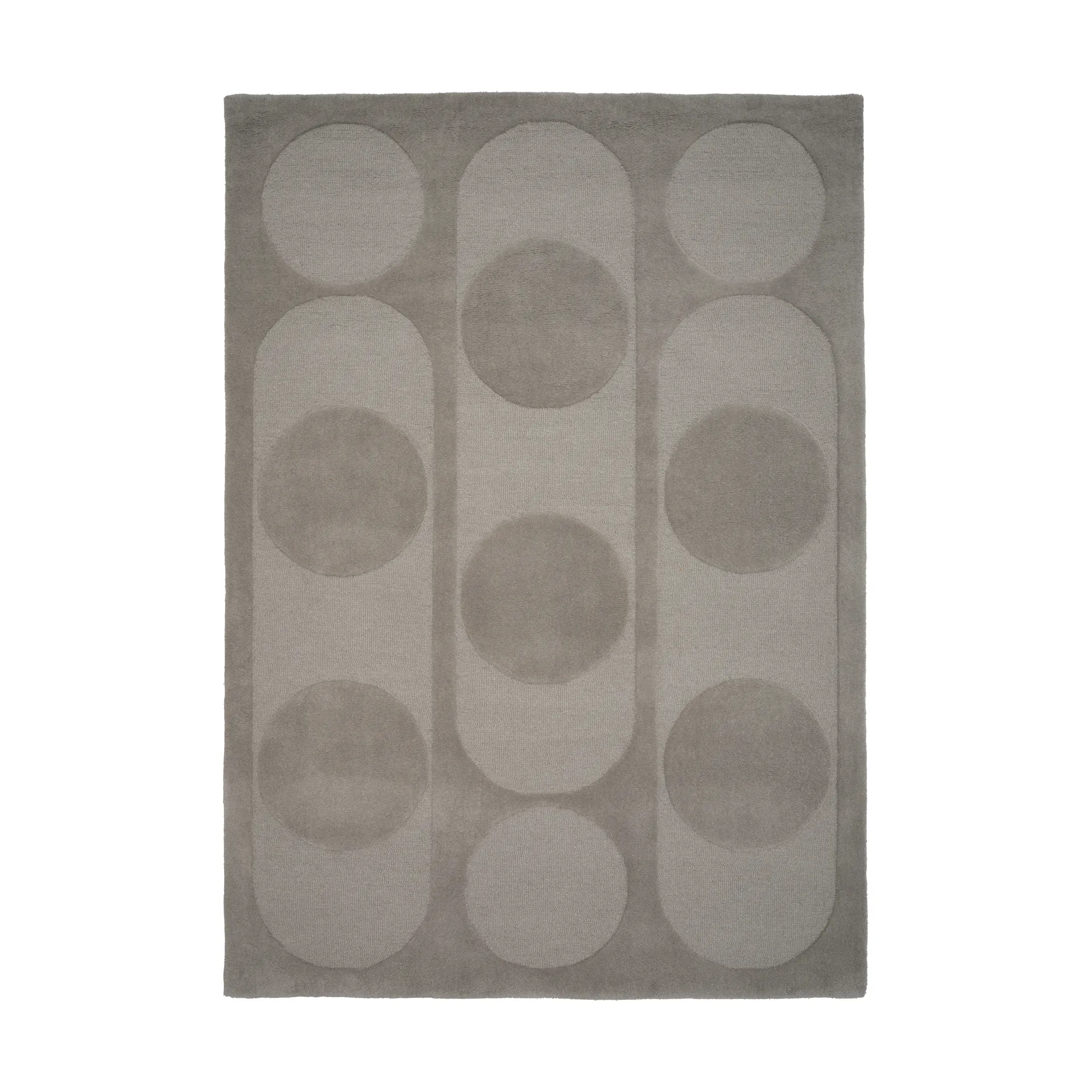 Orb Alliance wool carpet, Grey. 170x240 cm Linie Design