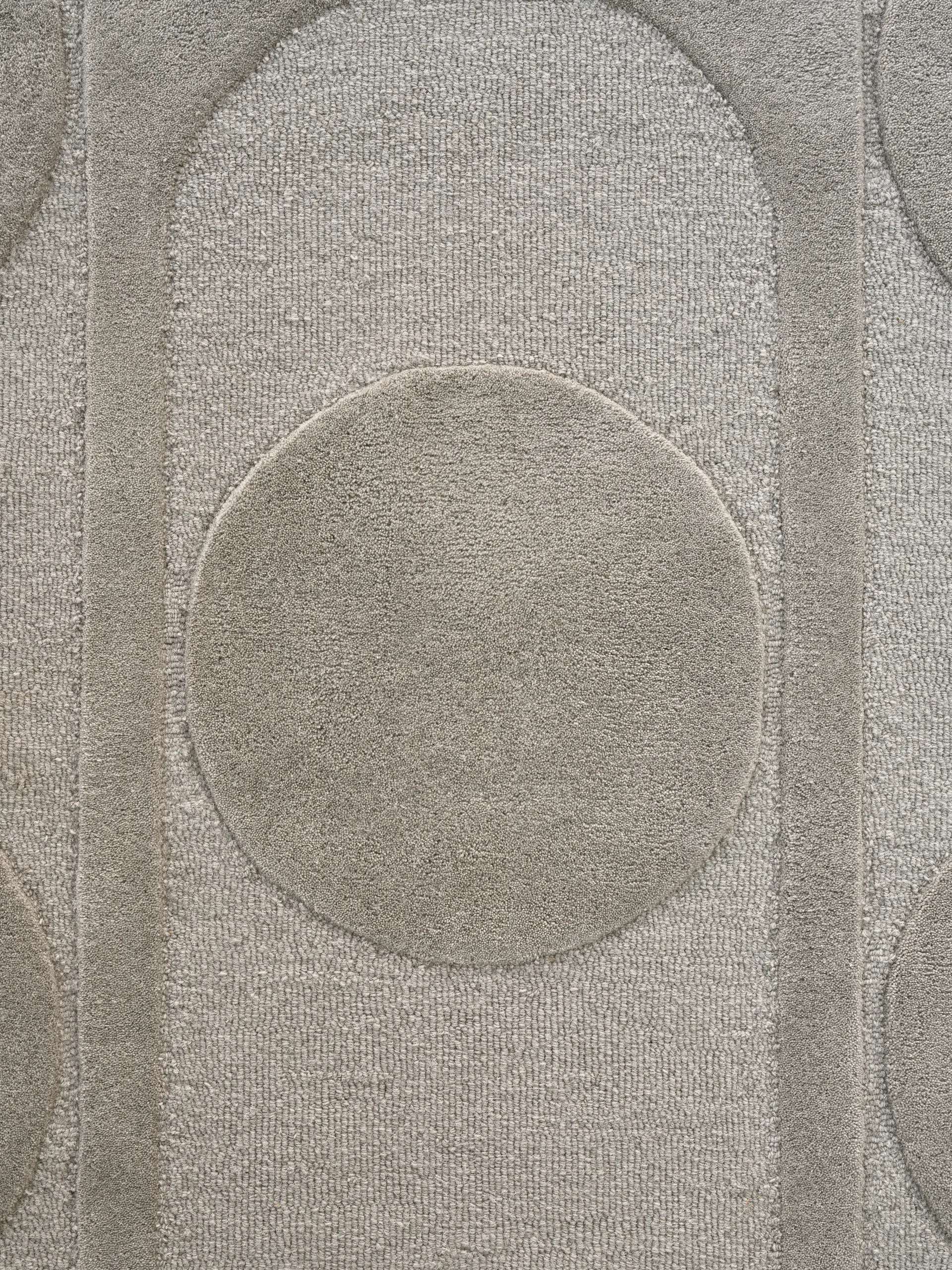 Orb Alliance wool carpet, Grey. 170x240 cm Linie Design