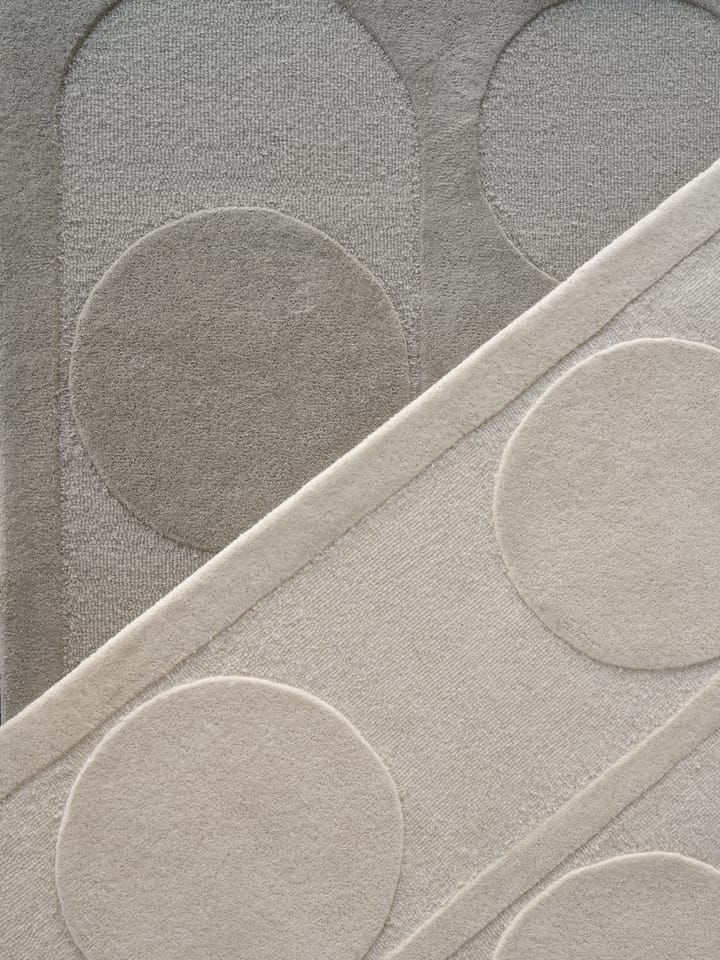 Orb Alliance wool carpet - Grey. 170x240 cm - Linie Design
