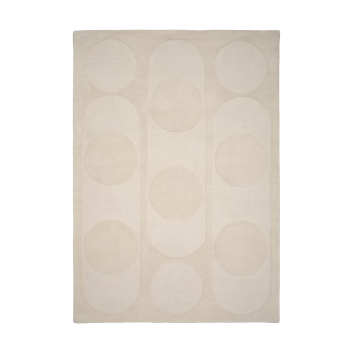 Orb Alliance wool carpet - White. 140x200 cm - Linie Design